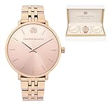 Geschenkideen für Frauen: Geburtstag, Weihnachten, Valentinstag, Jahrestag, Hochzeitstag, Muttertag: Bereite Ihr mit dieser Damenarmbanduhr in der edlen Flowerbox mit ewigen Rosen in der Geschenkebox eine große Freude! Liebesgeschenke für Frau, Freundin, Mutter, Oma, Mama oder Schwester. Das perfekte Geburtstagsgeschenk für Frauen.