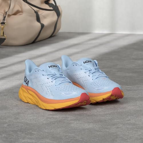 HOKA HOKA ONE ONE Women's Low-top Sneaker (Summer Song/Ice Flow, US Footwear Size System, Adult, Women, Numeric, Medium, 8.5)