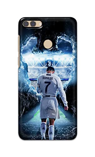 Image of Printed Hard Back Cover Case for Huawei Y9 2018 Back Cover (Footbal Legend) -1302
