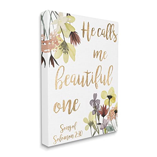 Stupell Industries Beautiful One Proverbs Song of Solomon 2:10