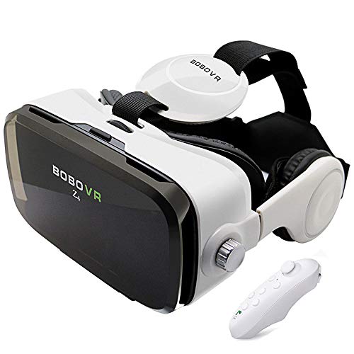 BOBOVR Z4 Virtual Reality Headset, 3D Glasses 120°FOV Adjustable Focal Length Stereo Headphone VR for 4.0-6.0 inch Smartphone