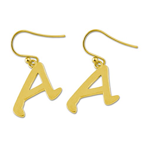 Boucles d'oreilles écarlate A pour athée : le bijou idéal pour vos tenues décontractées