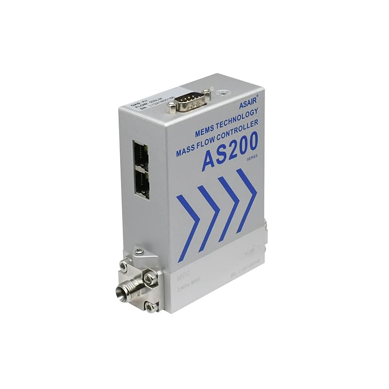 Aluminum Alloy high-Precision Gas Mass Flow Controller air Micro Gas flowmeter AS200B Series