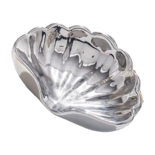 バスルームのソープディッシュ 光沢のあるセラミック構造シェルがデザインにインスピレーションを与える 排水システム 装飾的なバスアクセサリー 衛生的なセラミックソープコンテナ