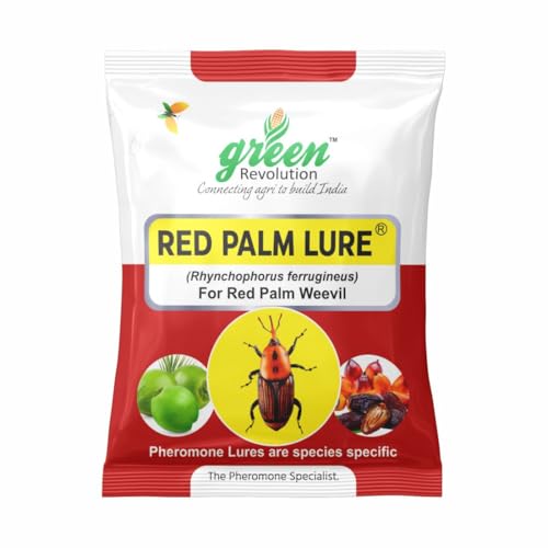 Green Revolution Pheromone Lure For Red Palm Weevil (Rhynchophorus ferrugineus) Pack of 2