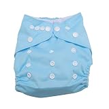 Baby Tuch Tasche Windel Atmungsaktiv Wasserdicht Windelhosen Einstellbar Super Saugfähig Unterwäsche Hosen für Baby Kleinkinder(#3)