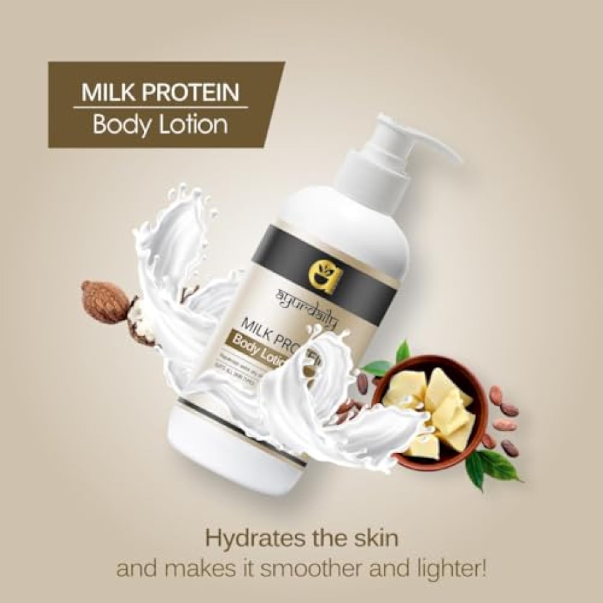 Milk Protein Moisturizing Body Lotion, 800ml