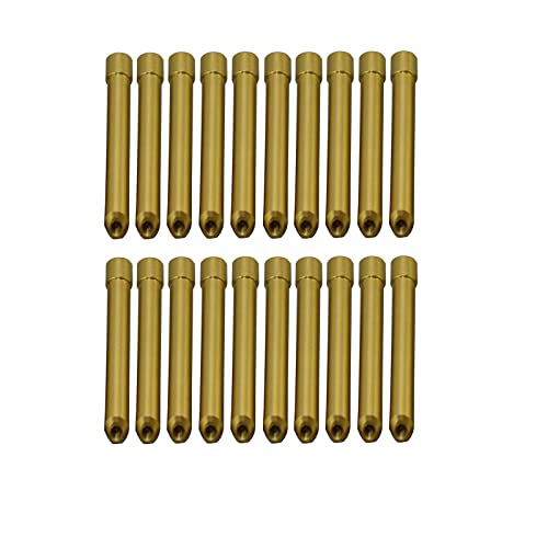 Image of RIVERWELD TIG Wedge Collets Long 3C332GS 3 /32 inch 2.4mm 20pcs | Fit DB SR WP 17 18 26 TIG Welding Torch