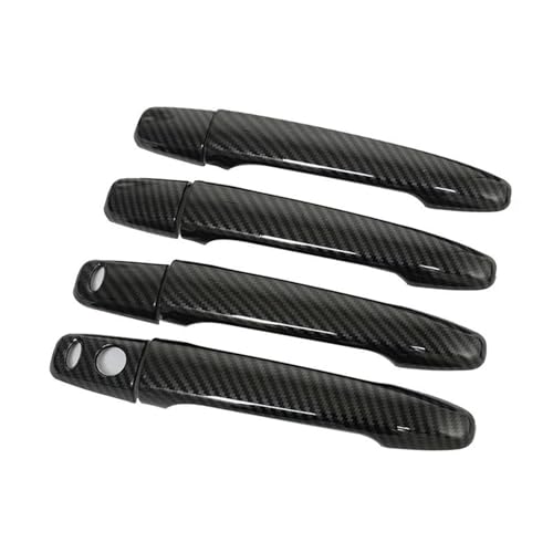 Cubre manijas de coche en fibra de carbono para proteger las puertas de tu Outlander 2013-2017