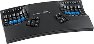 KINESIS Advantage2 Keyboard Kb600, Wireless ( Pack of 1 ), Black