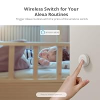 SONOFF SNZB-01P Zigbee Schalter,Zigbee 3.0 Smart Switch,2 Way Zigbee Lichtschalter Unterstützt die Erstellung Intelligenter Szenen Kompatibel mit Alexa/Smarthing/HA/IFTTT,Zigbee Hub Erforderlich – Ansicht 8