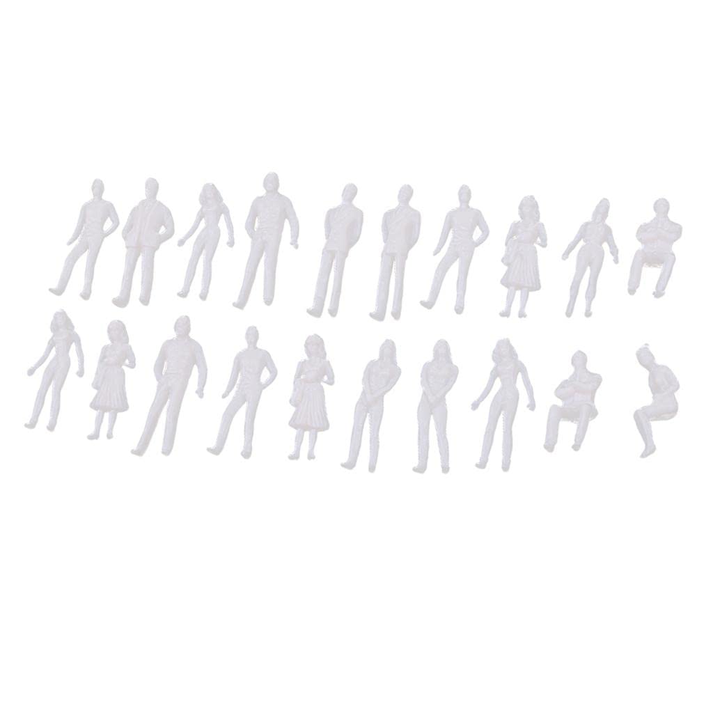 Figurines échelle O modéles miniatures plastique pour construction scènes diorama - 8