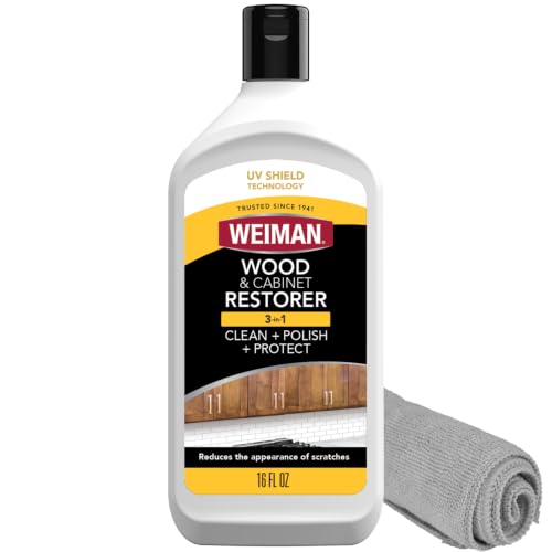 Weiman Wood And Cabinet Restorer 3-In-1 Bundle