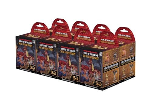 D&D Icons of the Realms: 50th Anniversary - 8 ct. Booster Brick