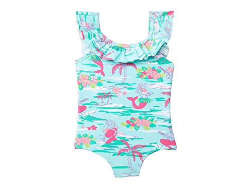 Image of Hatley Girls Ruffle Sleeve Swimsuit
