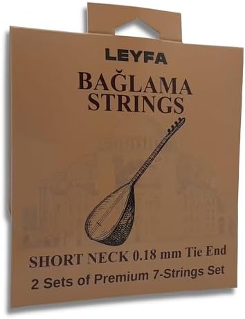 Amazon.com: LEYFA Saz Baglama Strings for Turkish Short Neck Baglama ...