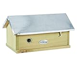 Optimale Be- und Entlüftung Dehner Natura Nistquartier für Hummeln, ca. 28.5 x 17 x 15.5 cm, Kiefernholz