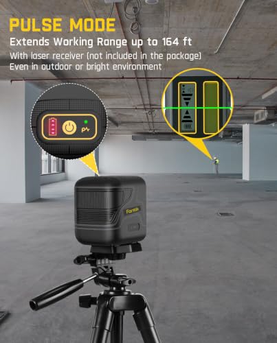 Fanttik D2 Pocket Self-Leveling Cross Line Green Laser Level w/ 100' Range - image 5