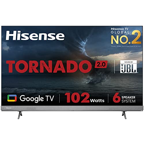 Hisense 139 cm (55 inches) Tornado 2.0 Series 4K Ultra HD Smart LED Google TV 55A7H (Silver) Hisense 139 cm (55 inches) Tornado 2.0 Series 4K Ultra HD Smart LED Google TV 55A7H (Silver)