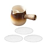 Photo Gallery f fityle teiera in ceramica con filtro per il tè per acqua calda bollente con manico avvolto in corda per cucina casa da tè per escursioni all aperto, stile b Photo Gallery f fityle teiera in ceramica con filtro per il tè per acqua calda bollente con manico avvolto in corda per cucina casa da tè per escursioni all aperto, stile b