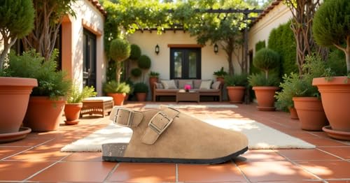 Image of Big Fox Light Weight PU Cork Backstrap Sandals for Men