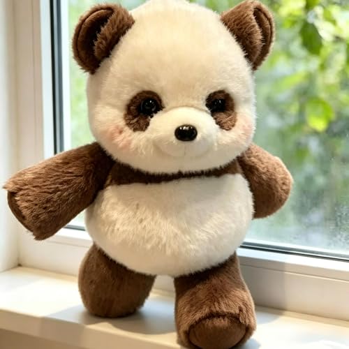 Jouet en peluche courir panda mignon 45cm, cadeau d'anniversaire