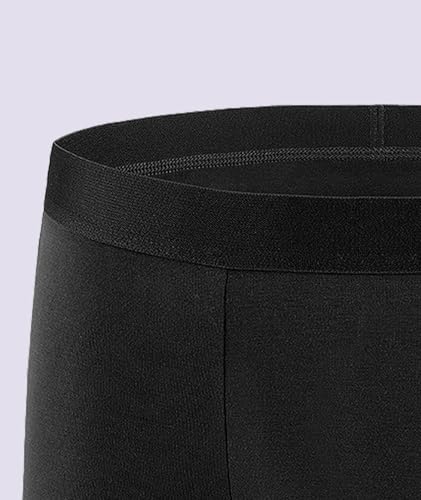 Men's Cotton Boxer Brief with Pouch Mid Rise Breathable Shorts Underwear Cool Stretch Short Panties Lingerie3