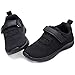 nerteo Toddler Sneakers Boys Girls Kids Running School Uniform Shoes | Breathable, Lightweight. Machin Washable All Black 7 M US Toddler