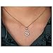 Sterling Silver Dollar Sign Pendant Necklace with Cubic Zirconia Crystals, Chain Link, Money Symbol Fashion Jewelry, 5.45 Ct Round Moissanite Fancy Pendant 14K White Gold Over, Best gift for her on special occasion
