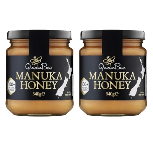Queen Bee Manuka Honey 115+ Methylglyoxal 340g (Pack of 2)