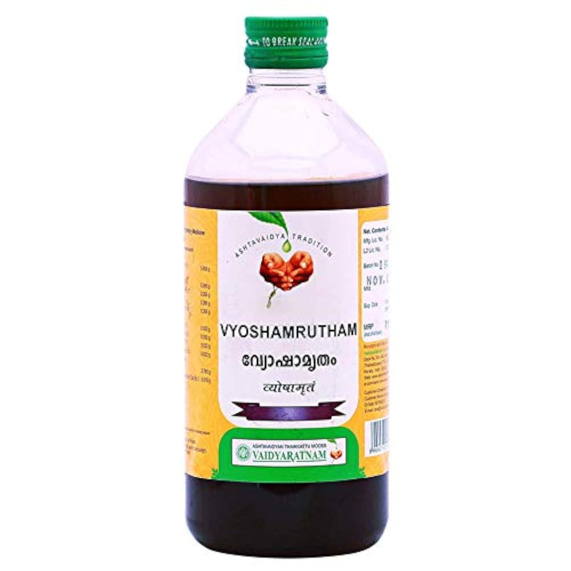 Vyoshamrutham Ayurvedic Herbal Products, 450 ML (Pack Of 2)