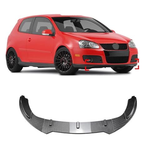 tgop[bv ԗptgop[ bvX|C[ fBt[U[ Xvb^[ {fBLbg Gv Jo[ K[h g VW Golf 5 MK5 GTI Jetta MK5 GLIΉ(Type A Carbon Look)