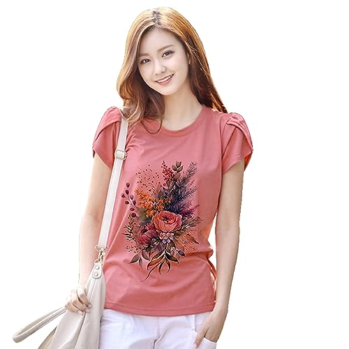 Image of Venisa Lycra Printed Casual Wear Tshirt