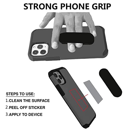 Cell Phone Grip And Stand - Universal Phone Strap Phone Grip Holder - Finger Strap With Stand For Phone And Smart Phone Case Small Tablets #TOP3