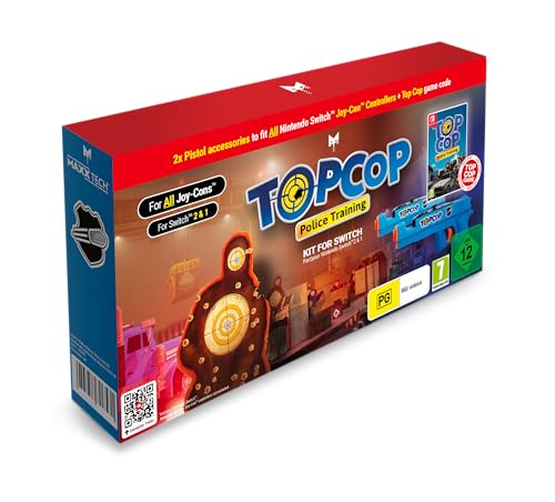 Top Cop Police Training Kit Jeu Nintendo Switch Code in a Box - vue 2