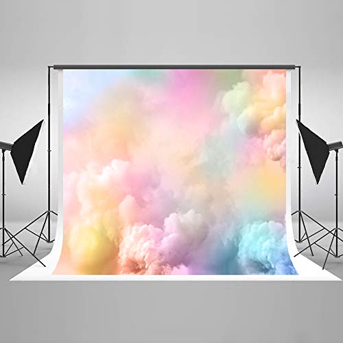 Fond de studio ciel et nuages Kate 2.2x1.5m en microfibre
