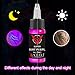 9Color Fluorescent Tattoo Ink Set, 9Pcs Tattoo Ink Color Set,Glow in The Blacklight, Skin-Safe Permanent Tattooing for 3D Makeup Beauty Skin Body Art, 1oz 30ml/Bottle