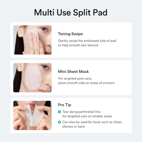 Image of Abib Green LHA Pore Pad Clear Touch - BHA Exfoliating Toner Pads for Pore Care, Sebum Control & Skin Texture Refining, Korean Skincare, 70 Pads 230mL