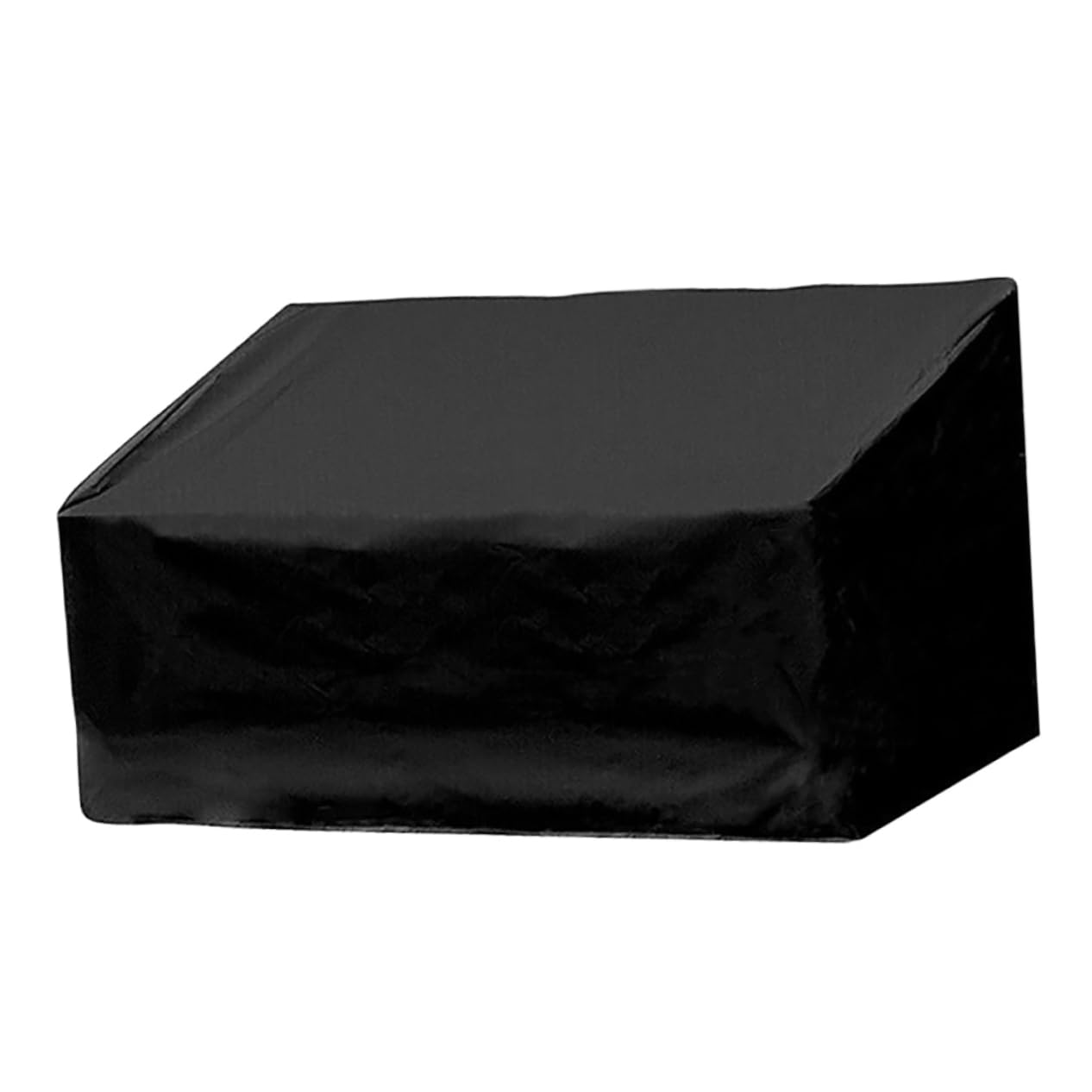 Funda para banco de jardín YARNOW en tela Oxford negra impermeable contra lluvia