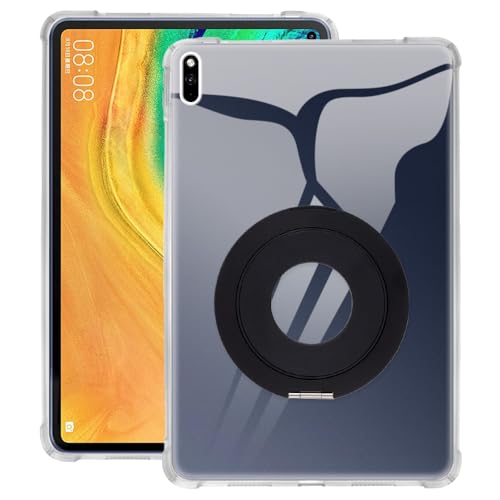 Coque compatible Huawei MatePad Pro 10.8 MRR-W29 avec support de bureau ajustable transparent