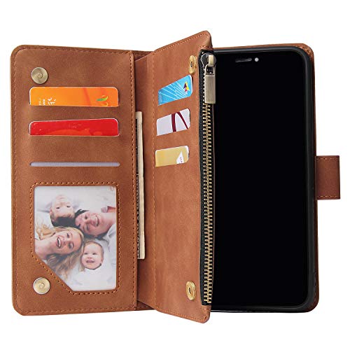 Coque iPhone Xs Max DKPT US Marron housse protection antichoc rigide