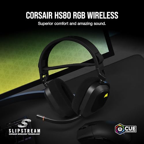 Corsair CA-9011235-NA Hs80 Rgb Wireless Multiplatform Gaming Headset - Dolby Atmos thumb #1