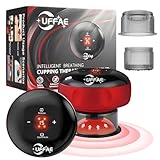 UFFAE 5-in-1 Electric Cupping Therapy Set, Smart Cupping Therapy Massager, 12 Levels of Suction Strength and Temperature Control，for Targeted Pain Relief, Portable Electric Cupping Device