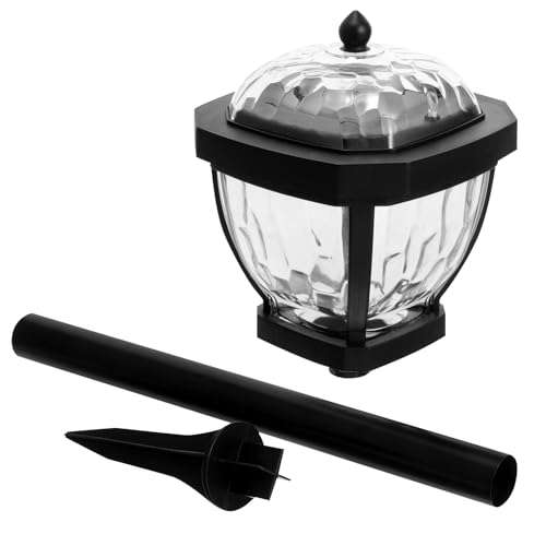 Lampe solaire d'extérieur étanche pour sécuriser les chemins de jardin