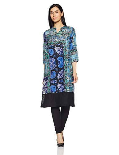 Image of Rain and Rainbow Women's Straight Kurta