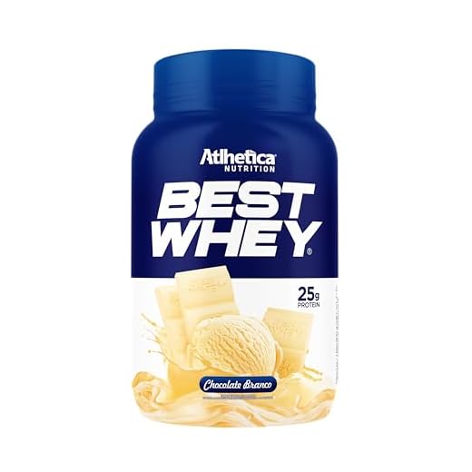 Atlhetica Nutrition Best Whey (900G) - Sabor Chocolate Branco