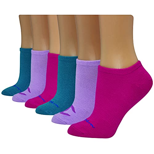 Image of Champion Women's 6-pack Super No Show Multi Logo Socks