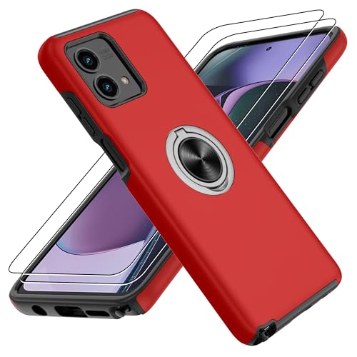Coque Antichoc Moto G Stylus 5G 2023 Béquille Anneau Aimanté