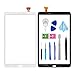 Price comparison product image Tefir White Touch Screen Digitizer Replacement Parts for Samsung Galaxy Tab A 10.1 T580 T585 SM-T580 SM-T585 2016 (Not Include LCD) with Tools Kit + Pre-Installed Adhesive