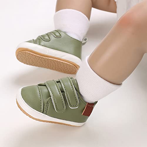 Spring and Summer Children Toddlers Girls Boys Floor Sports Shoes Solid Green Casual Comfortable 18 Month Shoes4